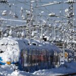 Winter weather – Munich Central Station